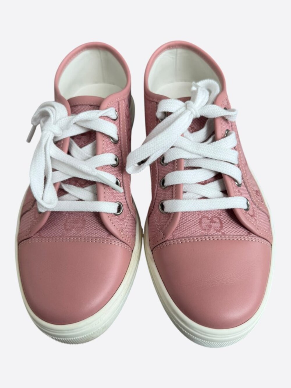 Gucci Pink GG Monogram Women's Sneaker - Picture 2 of 7